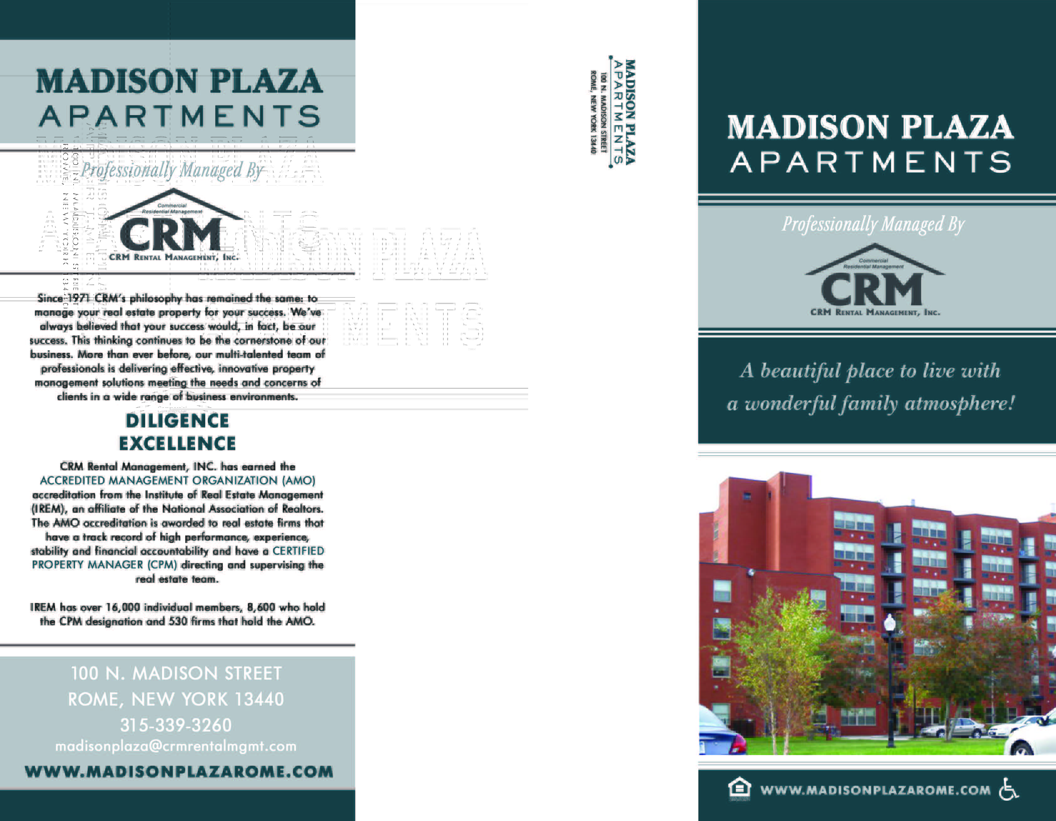 Madison Plaza Brochure Page 1 of 2
