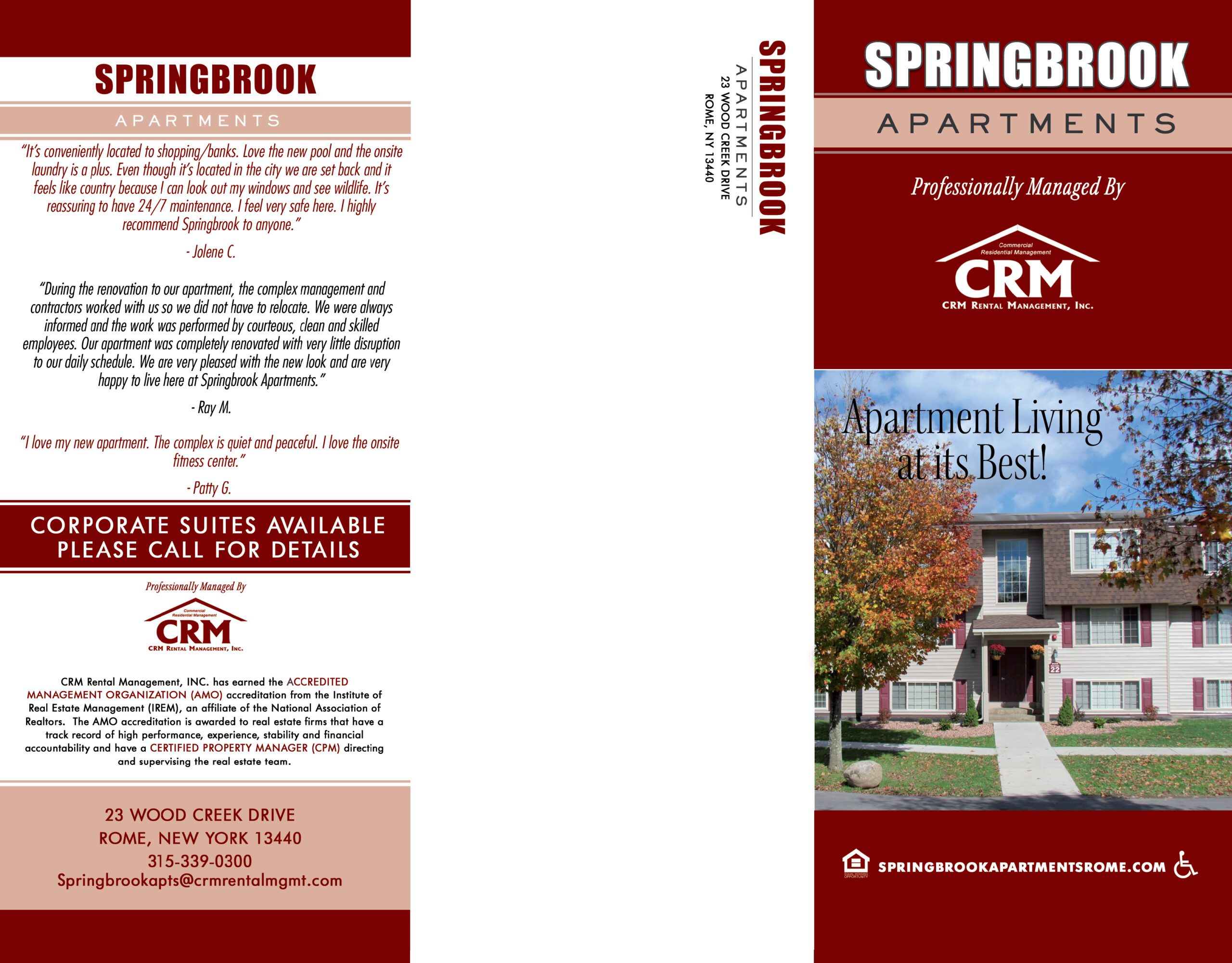 Springbrook Brochure Page 1 of 2