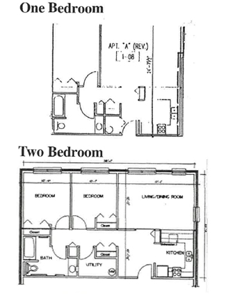 Juniper Manor II - One & Two Bedroom 